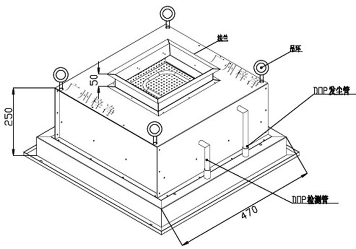 DOP液槽高效送風(fēng)口方案設(shè)計(jì)圖